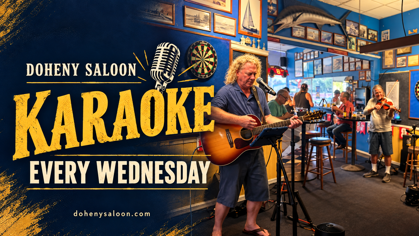 Karaoke Every Wednesday at Doheny Saloon